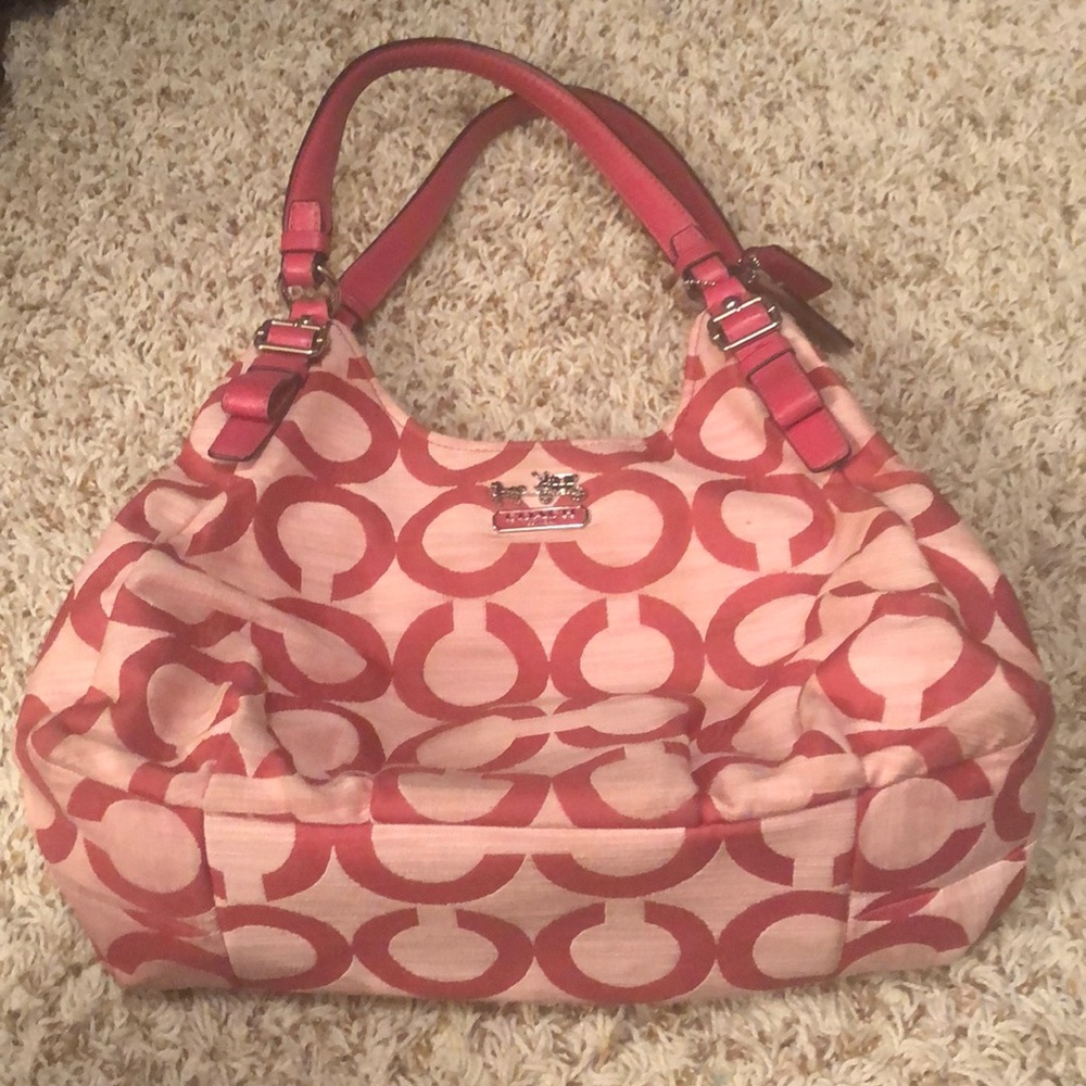 Pink Coach Purse